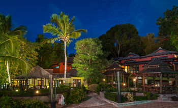 Hotel Front - Evening or Night